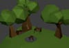 create low poly 3d models