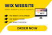 design wix or redesign wix or wix studio website redesign