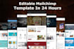design mailchimp newsletter template