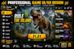 design game UI UX mobile and PC, and console