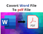 convert word to pdf