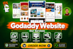 build professional godaddy website