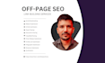 provide monthly pro level off page SEO link building