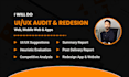 do a UX UI audit of your app and website, UX UI design