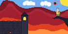 pixel art  and logo