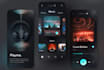 develop a music streaming app and web