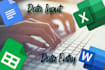 do copy and paste data entry
