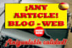 write your article with an unreachable quality