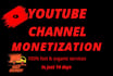 do youtube video SEO for channel monetization