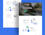 design modern landing page and website UI UX