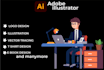 do  adobe illustrator job