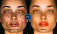 do face retouch,face beauty,skin retouch and body perfect