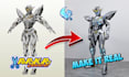design 3d armor and accessories template eva foam for cosplay