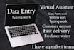 data entry typing work