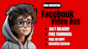 create promo video ad for tiktok ads, facebook video ads