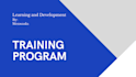 develop training program and manual