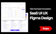 create saas UI UX website, app, and dashboards in figma