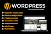 create attractive and beautiful website  for your