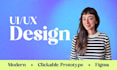 design modern UX UI saas website and app interface in figma