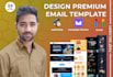 design responsive editable email template