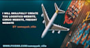 skillfully create your logistics website, cargo, freight website