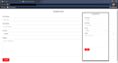 create a website which will collect data