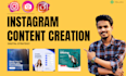be your instagram content creator and social media manager