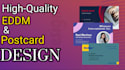 create a modern postcard design,real estate postcard