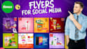 do creative social media design, posts, banner ads
