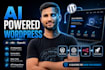 build an ai powered wordpress website with automation