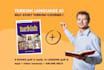 teach you a1 level turkish with materials and online help