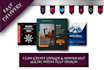 create unique and customize social media post designs