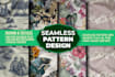 design seamless patterns for fabric and textile