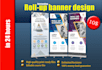 design outstanding roll up banner