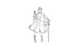 draw simple continuous lineart in 24 hours
