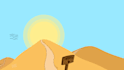 semplice illustrazione estiva e solare
