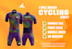 design sublimation cycling jersey