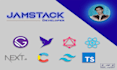 develop jamstack web app using strapi, contentful, sanity cms