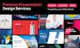 design a professional powerpoint keynote or pitch deck presentation