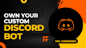 create an advanced custom discord bot with over 200 commands