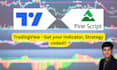 code tradingview strategy, indicator, bots in pine script