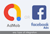 integrate admob ads and facebook ads in your android app
