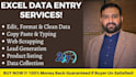 do fastest data entry, lead generation, fastest copy paste and web research