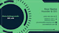 do modern simple business card design for you