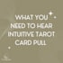give you an intuitive tarot reading