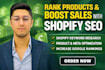 do best shopify SEO service optimization to boost ecommerce traffic and sales