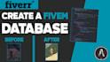 create a fivem database