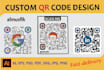 professionally generate custom qr code and barcode design
