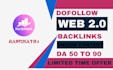provide web 2 0  backlinks