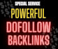 serve most powerful SEO dofollow USA backlinks
